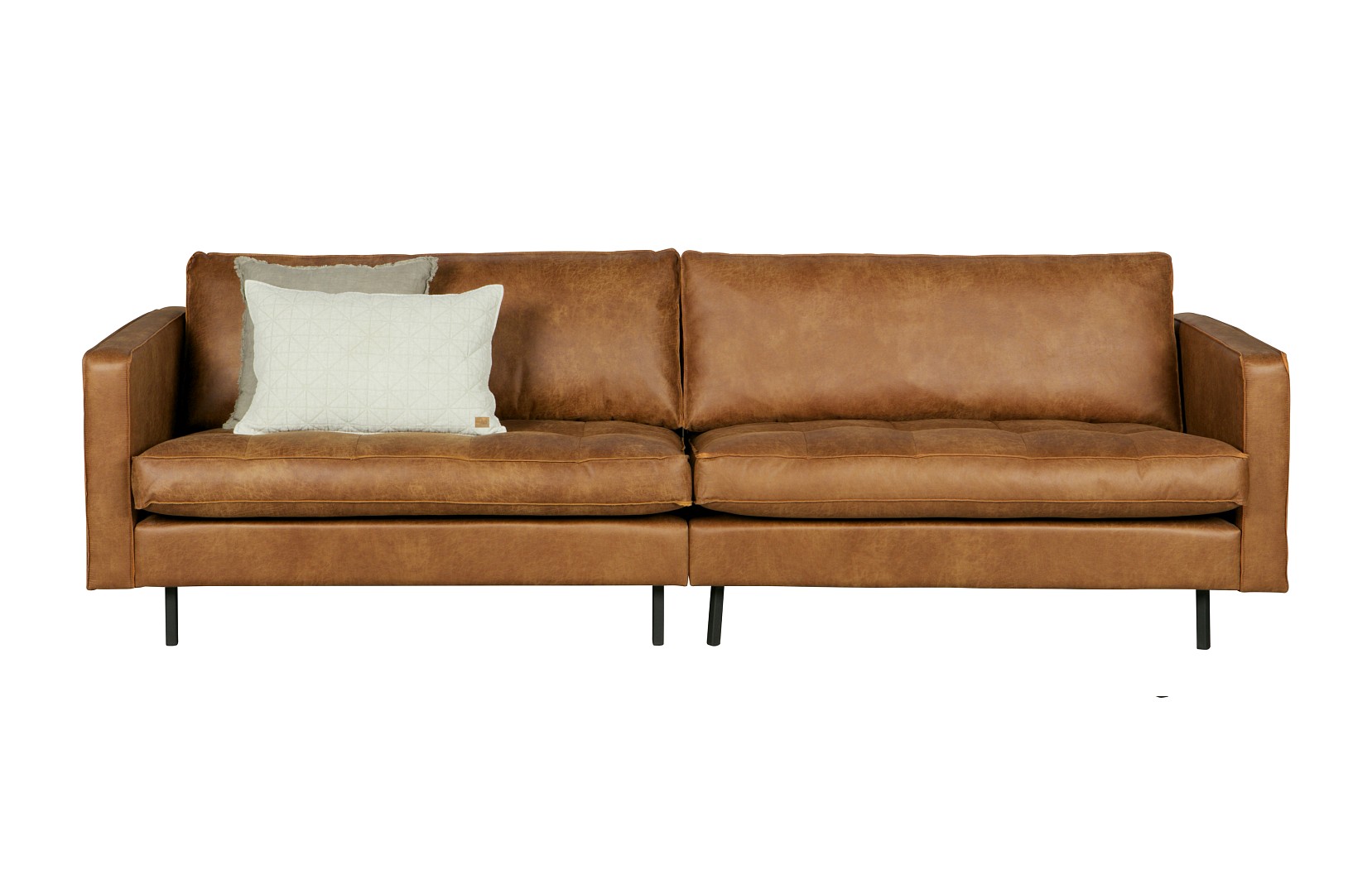 Ledersofa Rodeo Classic Chesterfield 2,5- oder 3-Sitzer Cognac 230/275