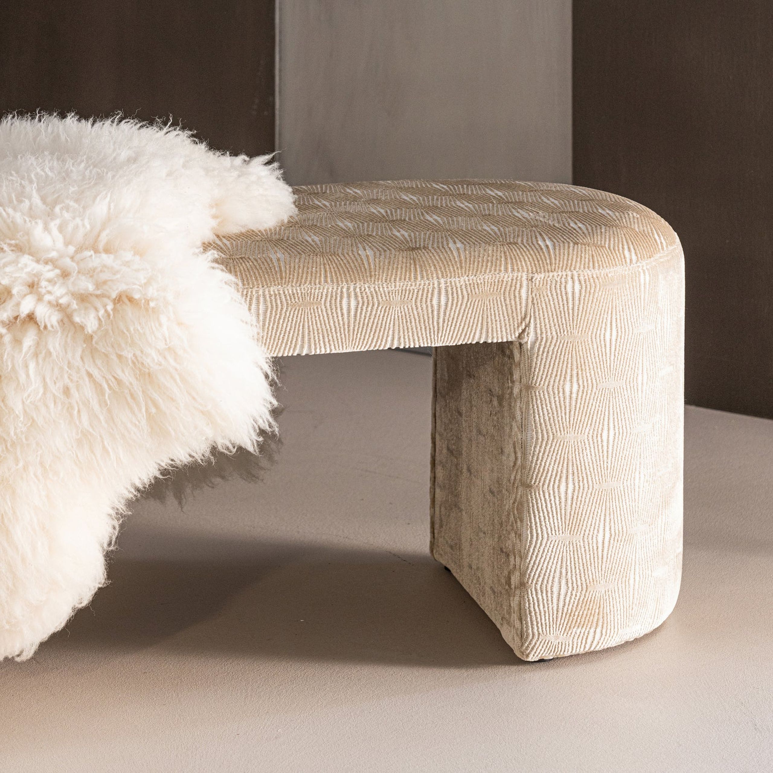 Retro Sitzbank Polsterbank Jacob 130 cm