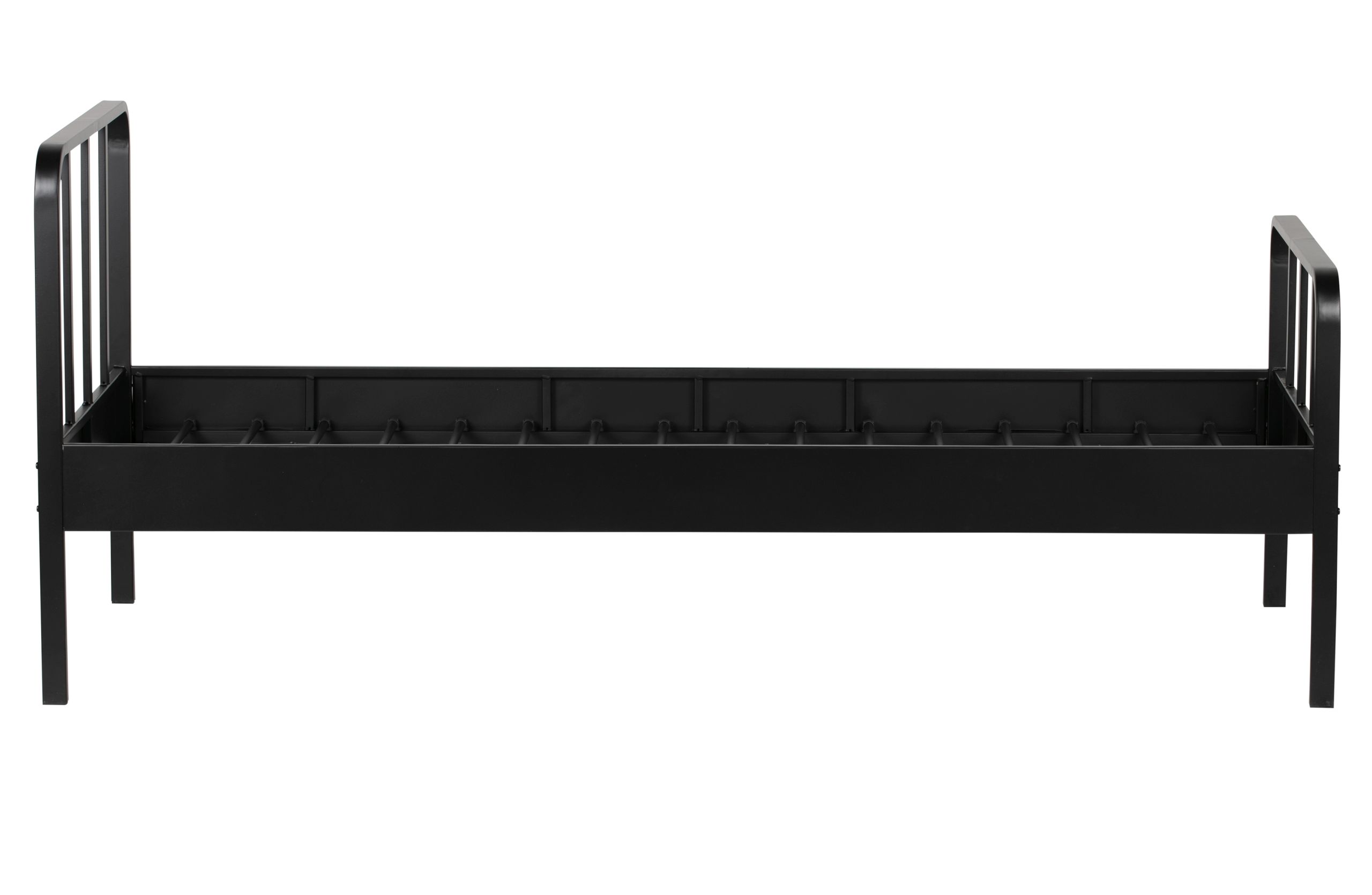 8714713093229_4 Industrial Bett Jugendbett Mees Metall 2 Farben 90 x 200 cm