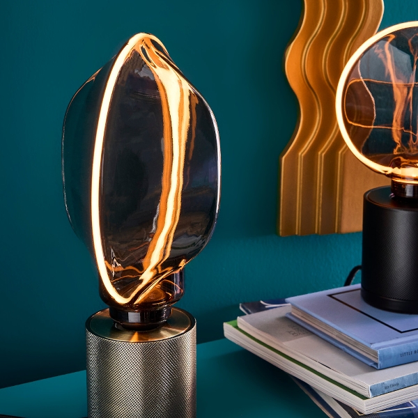 Glühbirne Vintage LED Rauchglas Rund Glühbirne Vintage LED Rauchglas Rund
