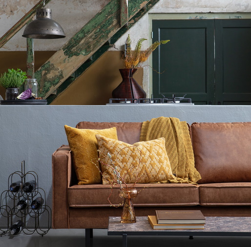 rodeo3erSofa2 Ledersofa Rodeo 3-Sitzer Cognac 280