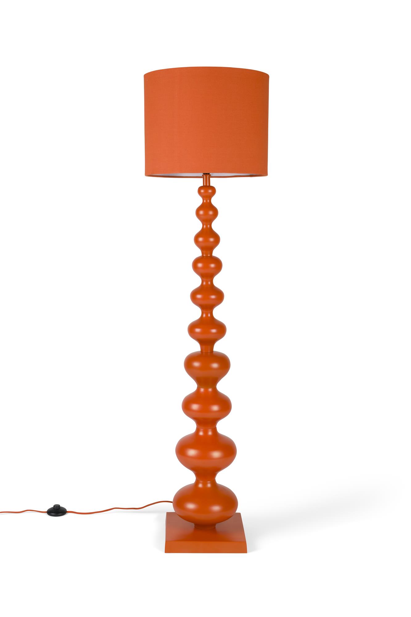 Retro Stehlampe When Orange Is King Retro Stehlampe When Orange Is King