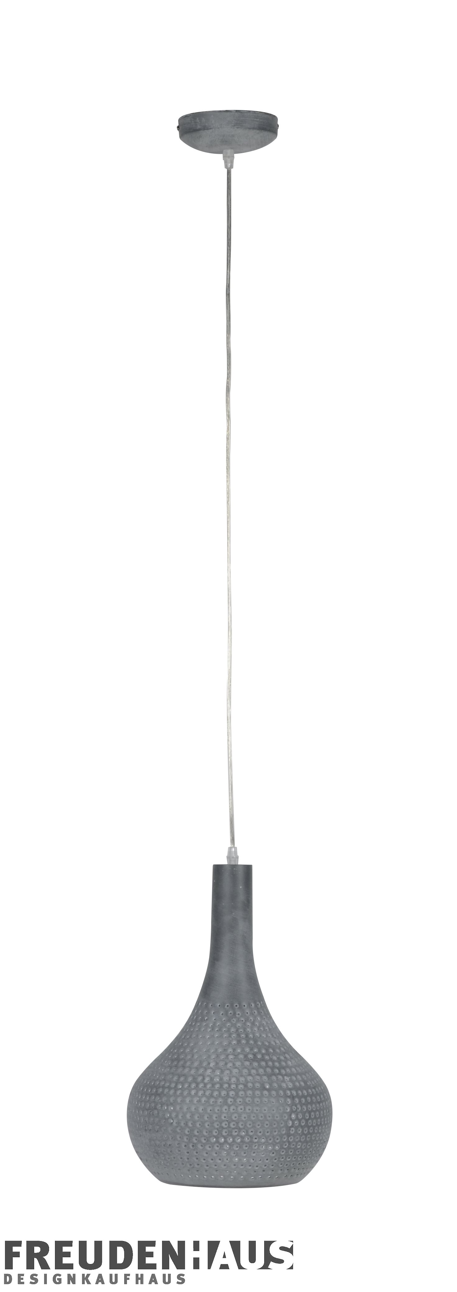 Hängelampe Industrial Kegel Betonoptik Ø 25cm