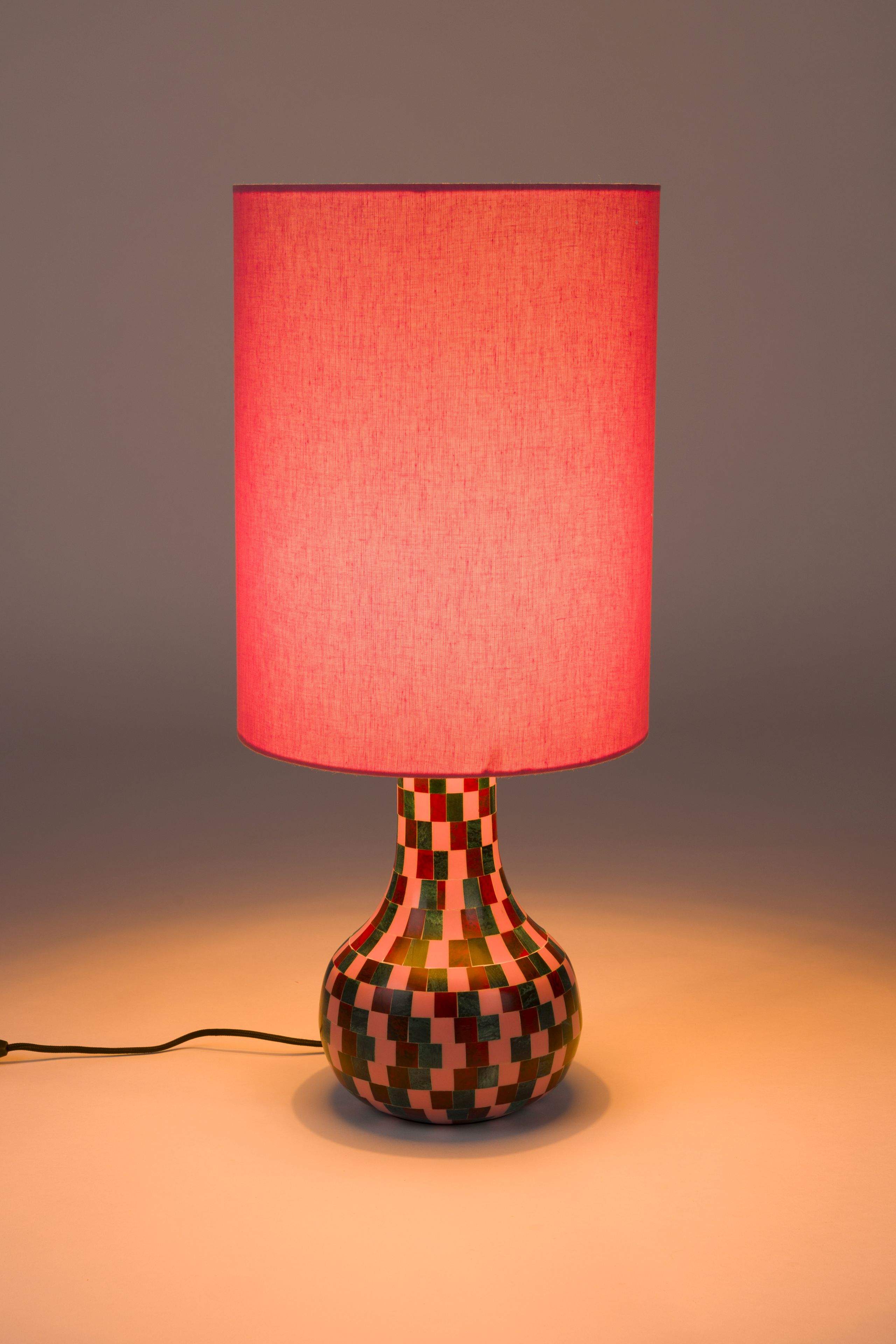 Retro Tischlampe Don't Be Afraid Of Colour Pink