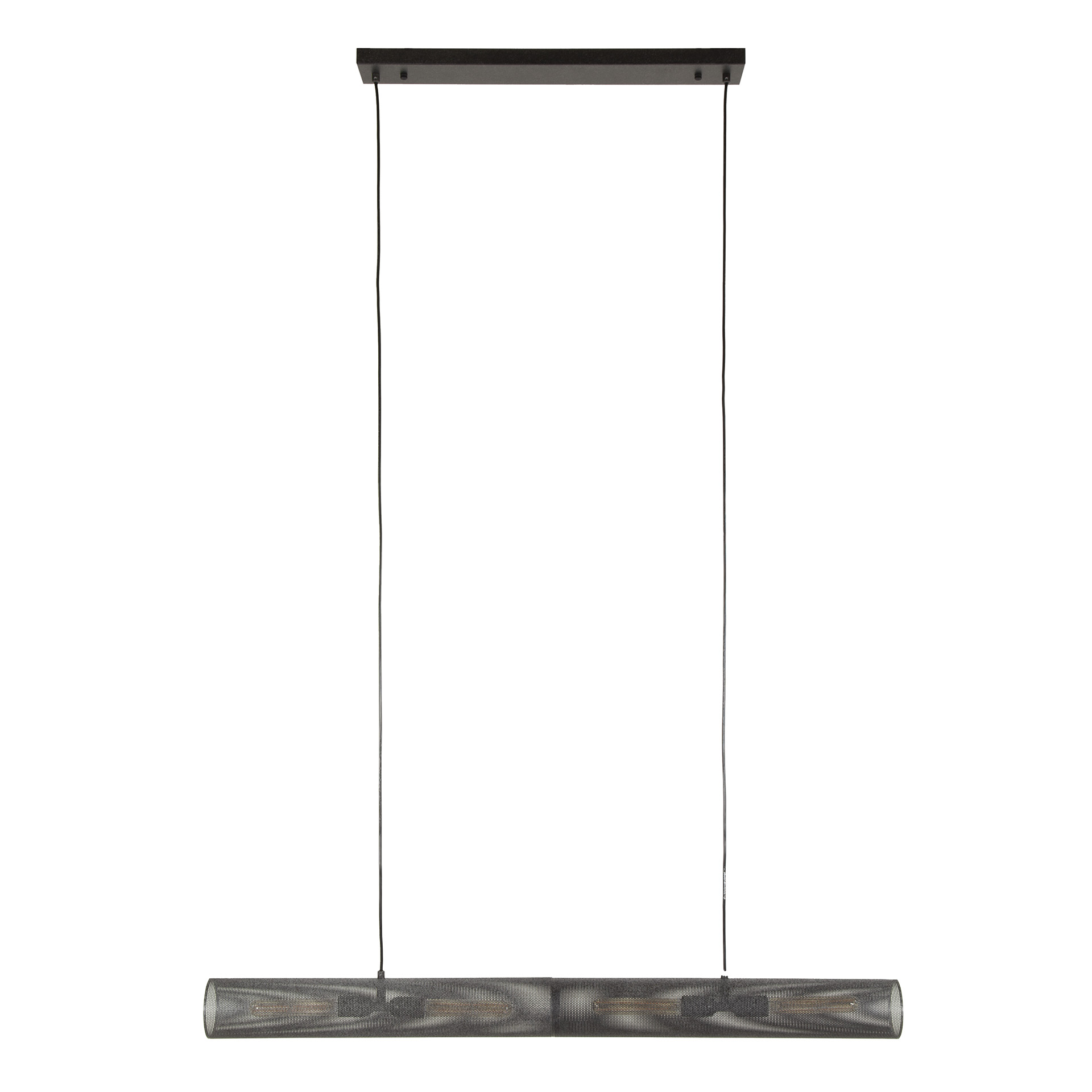 Industrial Hängelampe Tube Lochstahl 120 cm Industrial Hängelampe Tube Lochstahl 120 cm