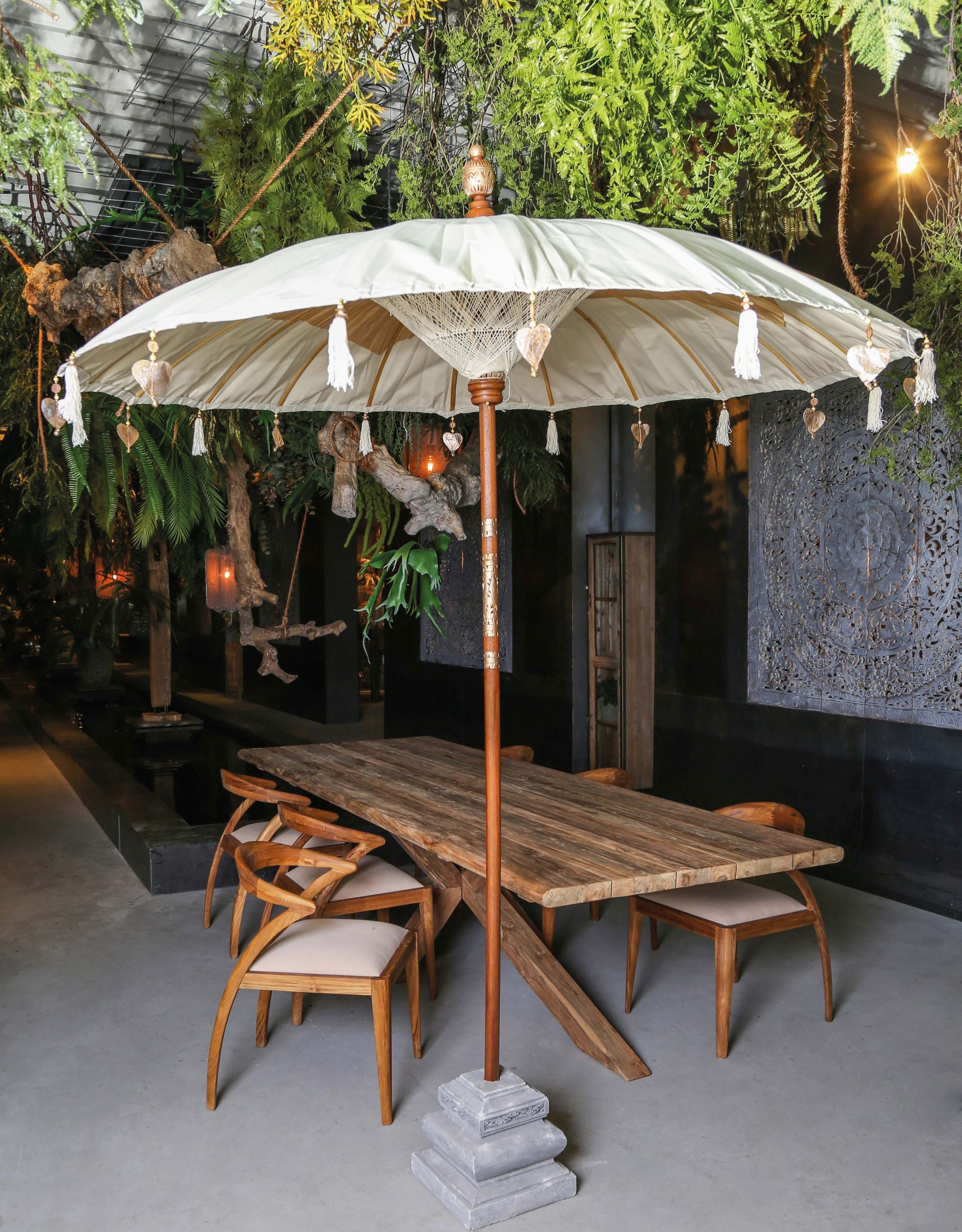 Esstisch Outdoortisch Bali Recyceltes Teakholz Massiv 250