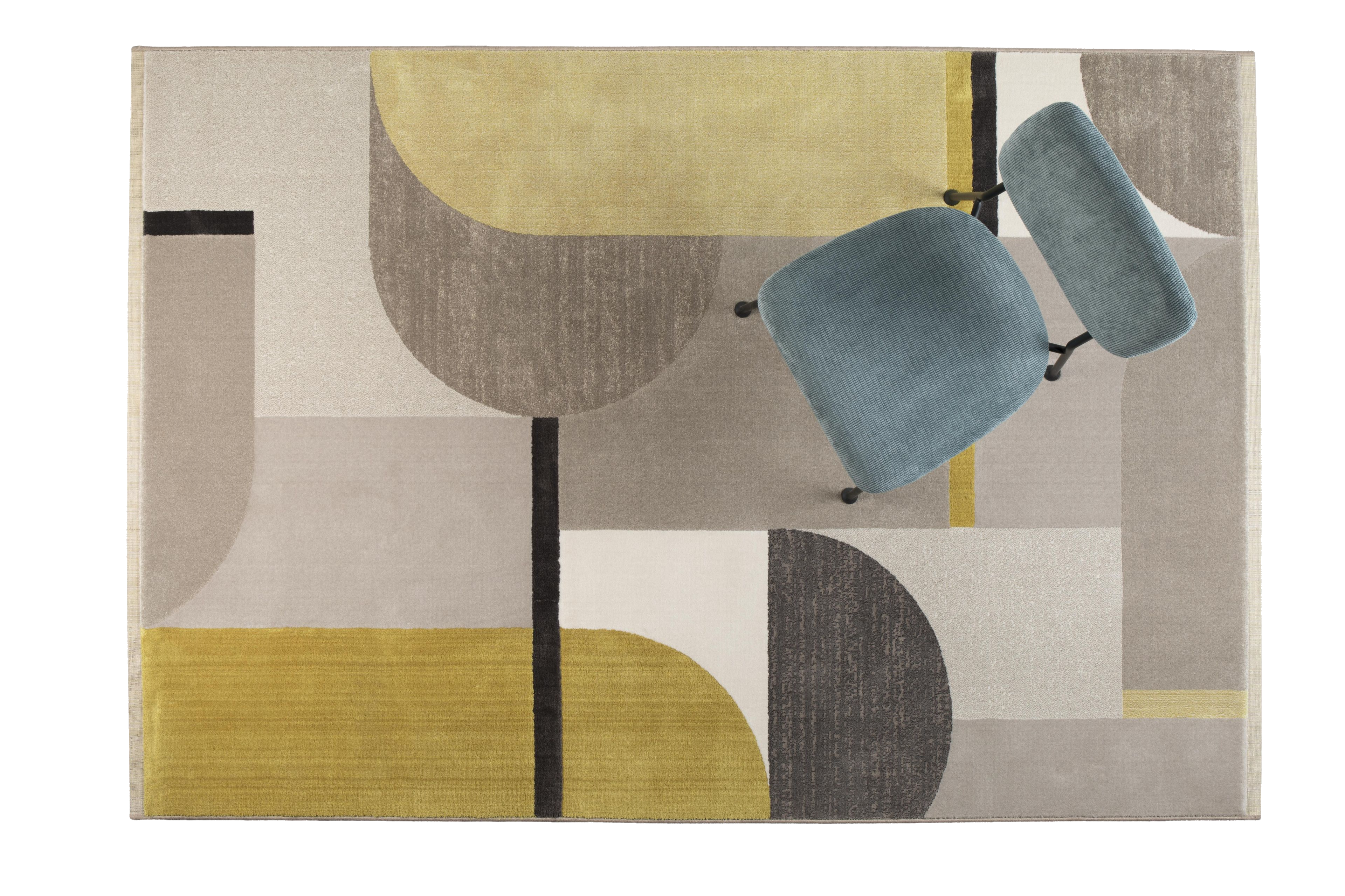 Retro Teppich Hilton Art Deco in zwei Farben und zwei Größen